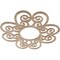 Ekena Millwork Cohen Wood Fretwork Pierced Ceiling Medallion, Red Oak, 30"OD x 10 1/4"ID x 1/4"T CMWP30X30X0250CORO - alternate 4